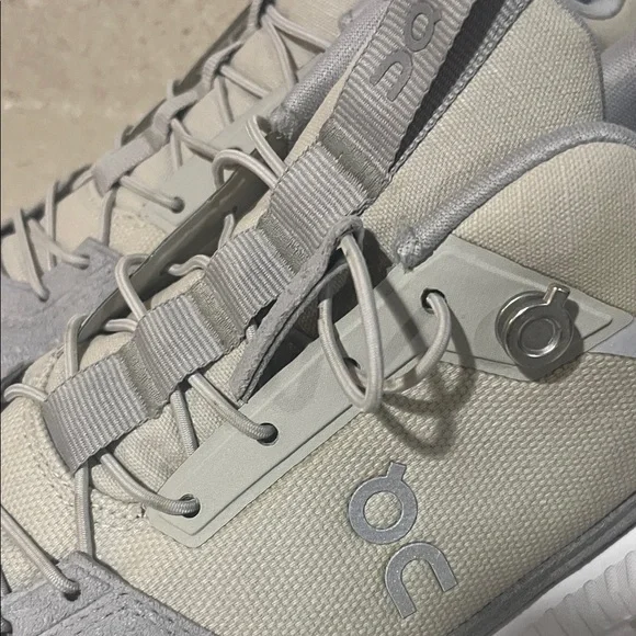 On Running women Gray and White Athletic Shoes - Picture 15 of 15